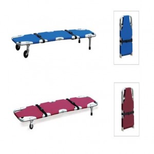 Stretcher Single Fold With Two Wheels