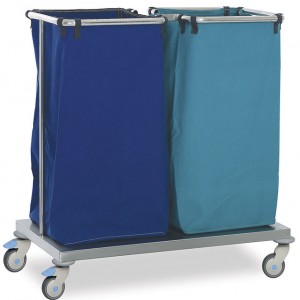 Trolley For Dirty Linen & Waste, S.S.