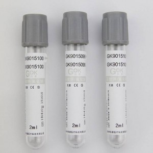 Fluoride Oxalate Tubes (MOQ: 100,000 Pcs Assorted Size)