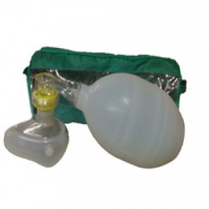 Artificial Resuscitator (Ambu Type Bag), Silicone, Autoclavable - Deluxe Quality (100% Latex Free.)